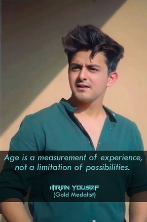 Age is a measurement of experience