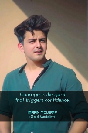 Courage is the spirit